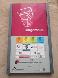 B&uuml;rgerhaus T&uuml;r-Schild (4)